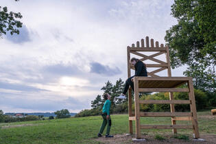 Viewpoint Throne of Veveří Castle Manor