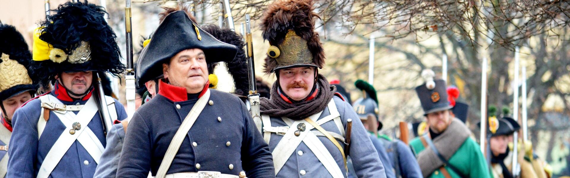 Go from Brno Vyškov v roce 1805 událost