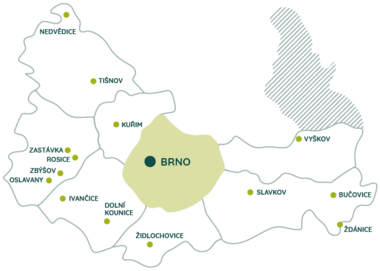 Brněnsko Go from Brno Brno