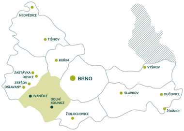 Kounicko a Ivančicko