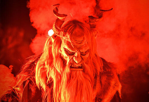 Autumn events in Brno region March of the Austrian devils in Židlochovice