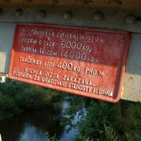 Brněnsko Go from Brno Tišnovsko Příhradový most v Borači