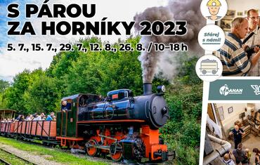 S PÁROU ZA HORNÍKY SE MŮŽETE V SEZONĚ 2023 VYDAT HNED PĚTKRÁT